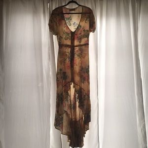 Auguste high low dress floral